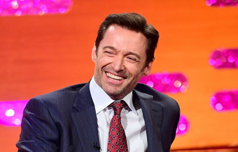 Hugh Jackman, Smiling, Graham Norton Show, 2019