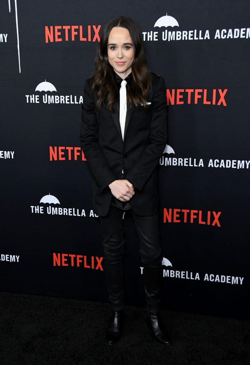 12 February 2019 - Hollywood, California - Ellen Page. Netflix's "The Umbrella Academy" Los Angeles Premiere held at the Arclight Hollywood. Photo Credit: Birdie Thompson/AdMedia/Sipa USA
