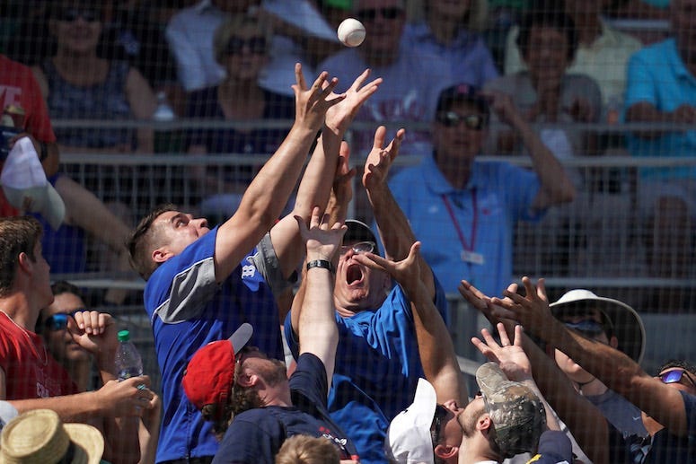 dodgers, fan, baseball fan, foul, foul ball