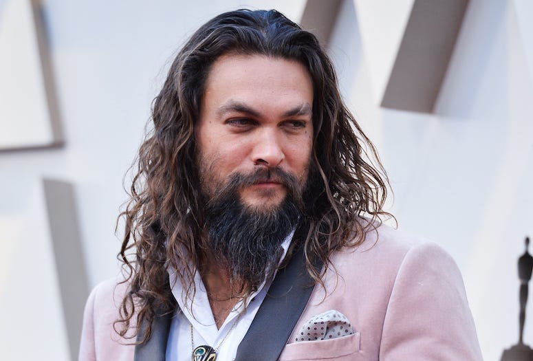 Jason Momoa, Pink Suit, Red Carpet, 91st Academy Awards, 2019