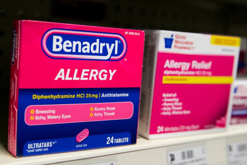 Benadryl allergy over-the-counter medicine