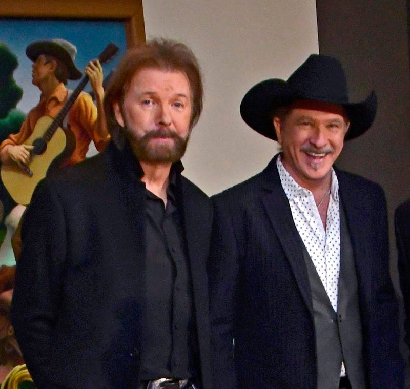Brooks & Dunn after the CMA announced their induction into the Country Music Hall of Fame.