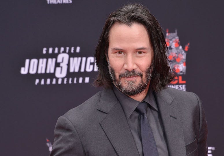 Keanu Reeves, Hands & Footprints Ceremony, Red Carpet, 2019