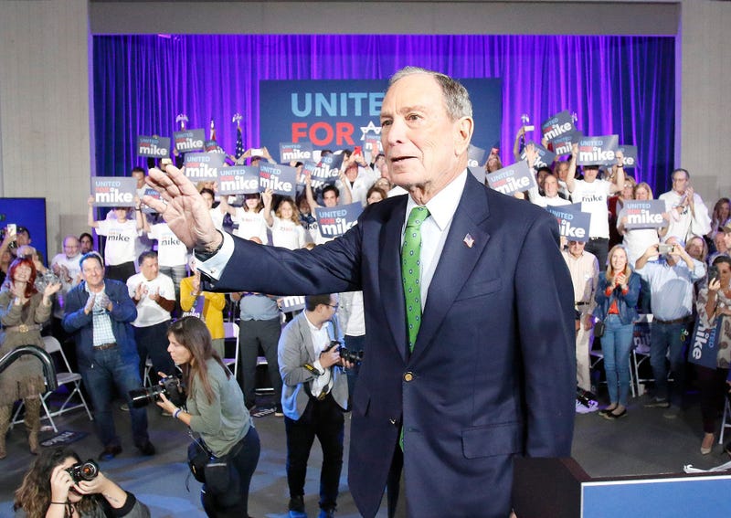 Presidential candidate Michael Bloomberg