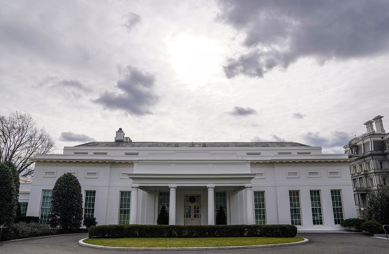 President Trump's final full day in office