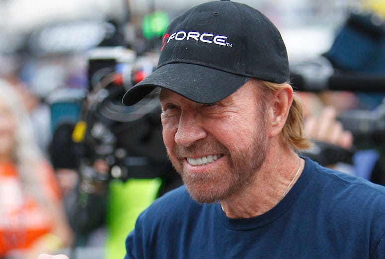 Chuck Norris, Texas Motor Speedway, 2016