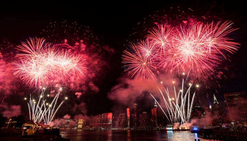 Macy's 4th of July Fireworks in New York City on July 4, 2017