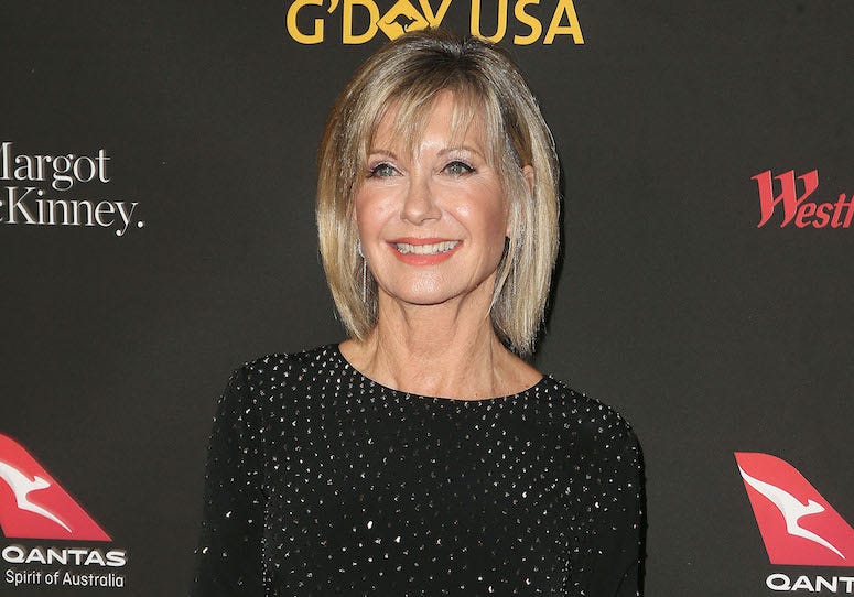 Olivia Newton-John, Red Carpet, 15th Annual G'Day USA Los Angeles Black Tie Gala, 2018