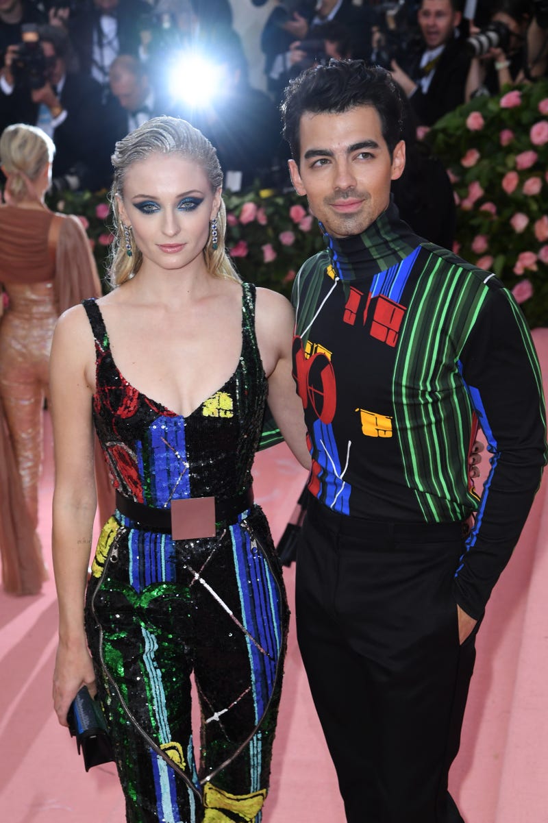 joe jonas and sophie turner in weird camp outfits for met gala 2019