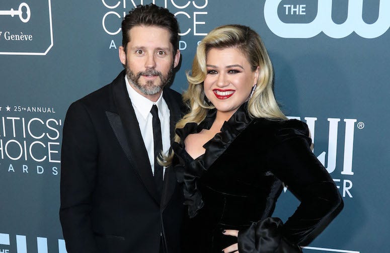 Brandon Blackstock, Kelly Clarkson, Red Carpet, 25th Annual Critics' Choice Awards, 2020