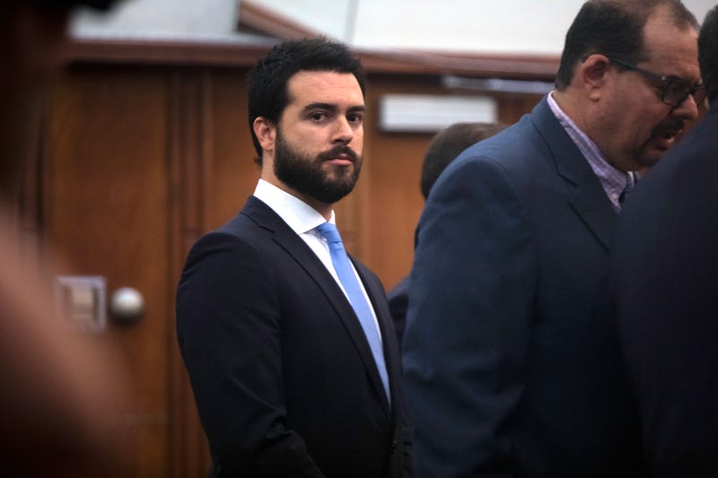 Mexican actor Pablo Lyle alongside his attorneys in front of Judge Marlene Fernandez-Karavetsos at Richard E. Gerstein Justice Building on Wednesday, Jan. 15, 2020 in Miami.
