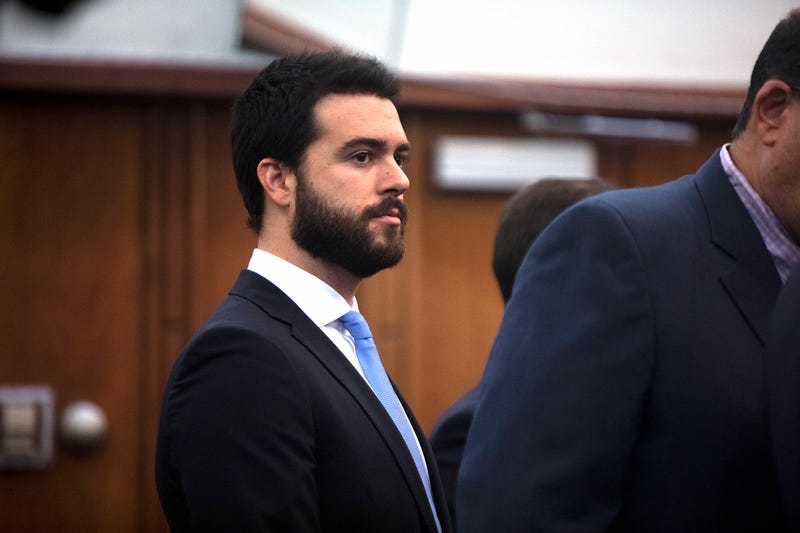 Mexican actor Pablo Lyle alongside his attorneys in front of Judge Marlene Fernandez-Karavetsos at Richard E. Gerstein Justice Building on Wednesday, Jan. 15, 2020 in Miami.