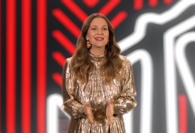 Drew Barrymore, 2020 MTV Video Music Awards