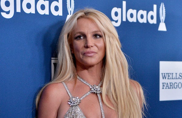 Britney Spears at the 29th Annual GLAAD Media Awards