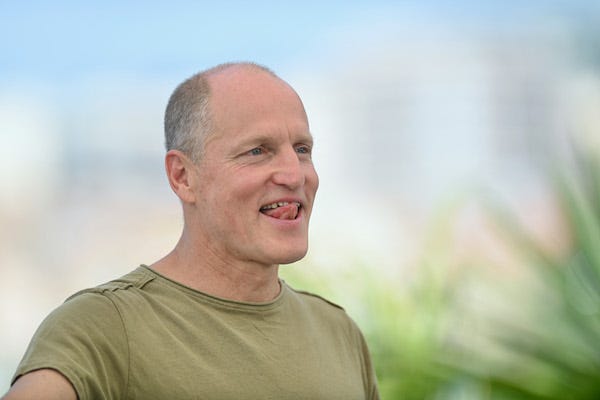 Woody Harrelson attending the photocall for the film Triangle Of Sadness during the 75th annual Cannes film festival at Palais des Festivals on May 22, 2022 in Cannes, France