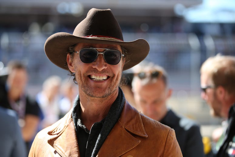 Matthew McConaughey, Formula 1 World Championship, Austin, 2019