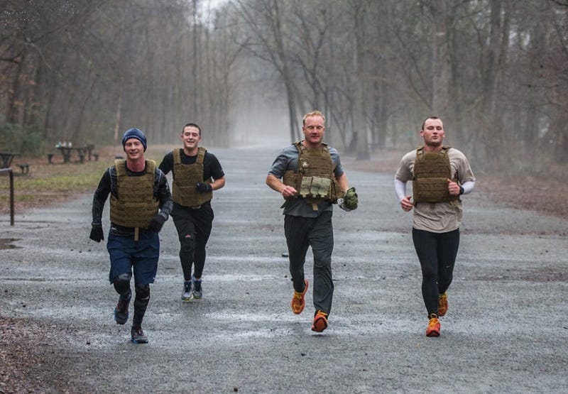 Shepherds Men team members take part in the 2016 event