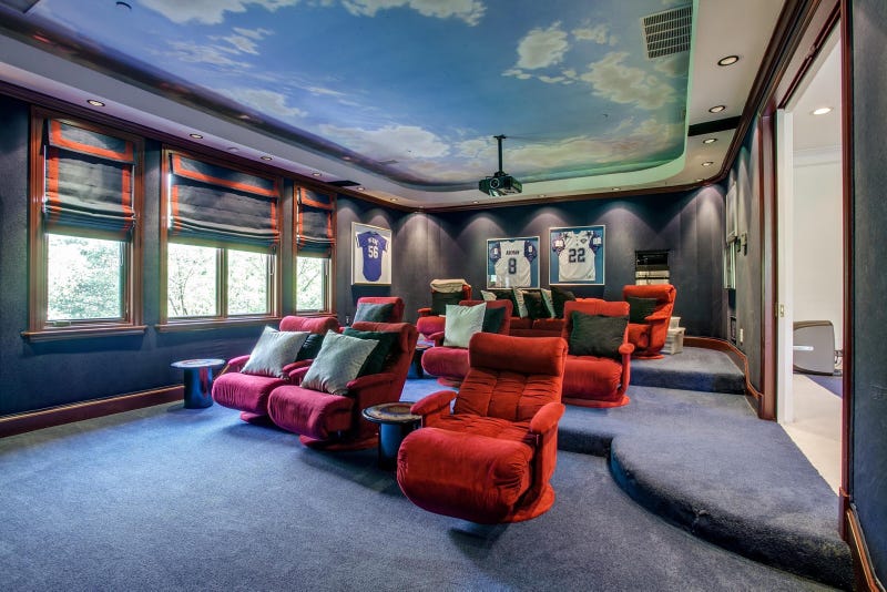 Emmitt Smith's game room