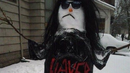 The Metal Shop Snowman