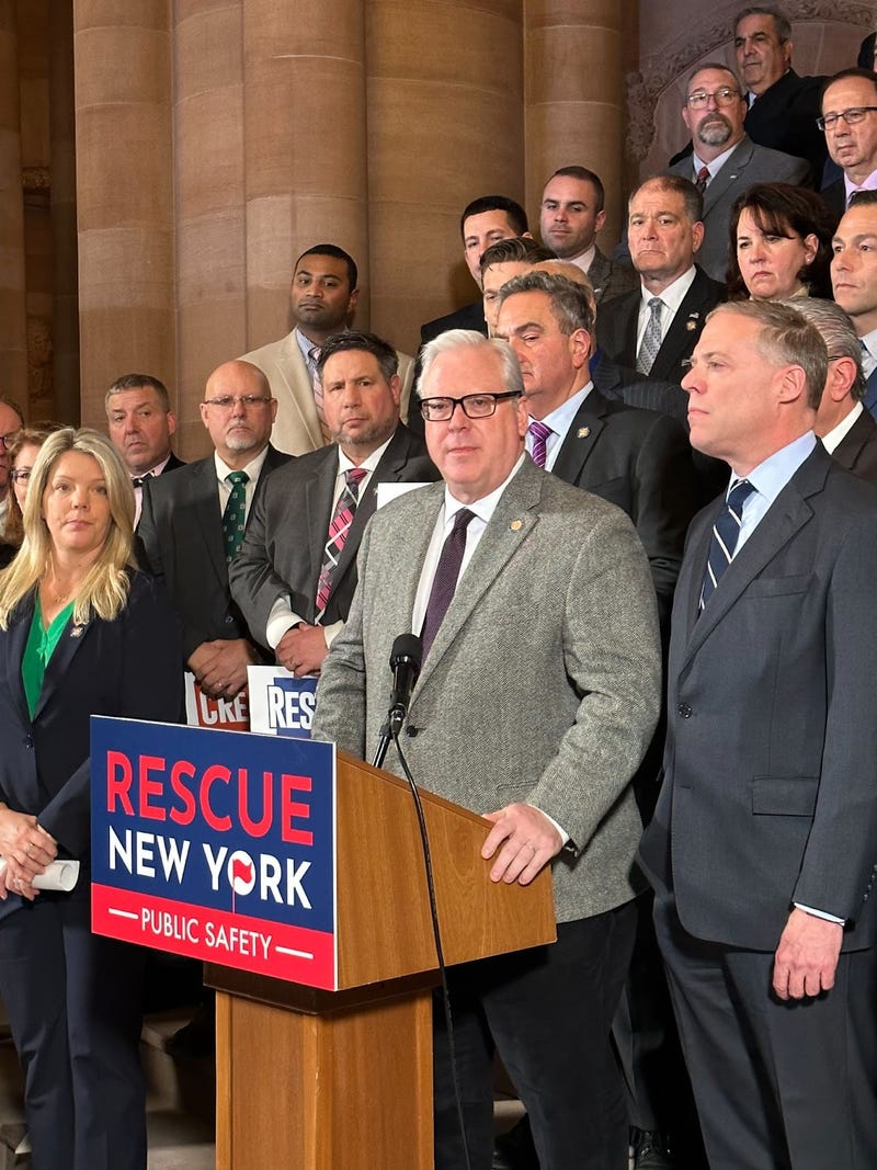 State Senate Republicans are calling for a roll back of the state's criminal justice reforms. They say the results have been disastrous, with crime on the rise.