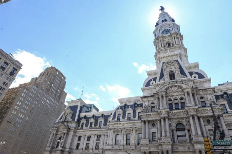 Philadelphia City Hall.