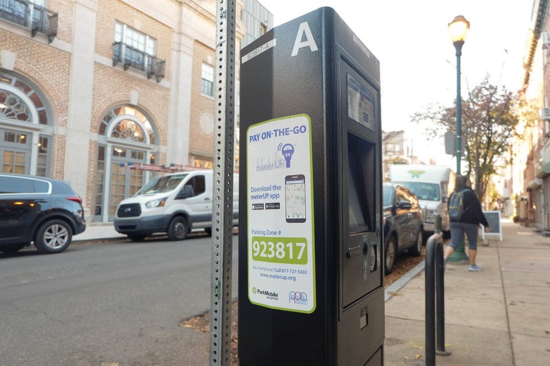 Philadelphia parking meter kiosk
