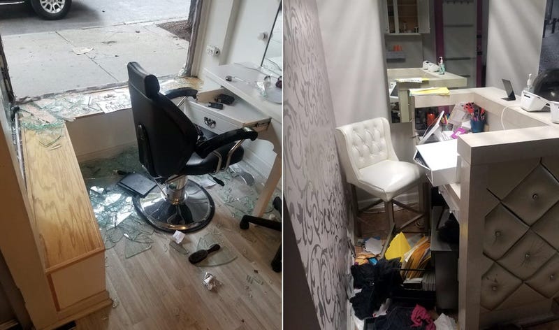 Looting Damage Chicago Hair Imports