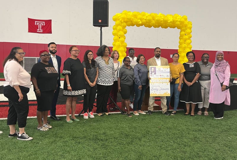 Community baby shower at Temple University offers resources, support for new and expecting parents