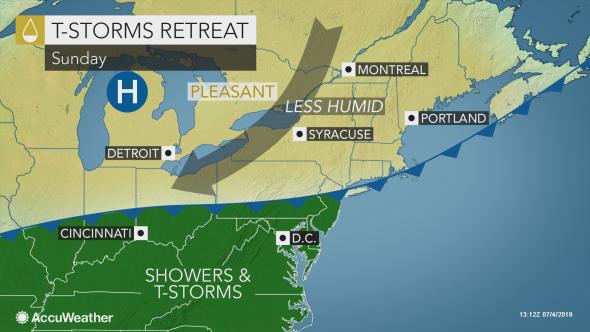 Sunday forecast