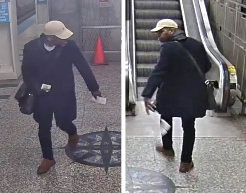 Blue Line Robbery Suspect