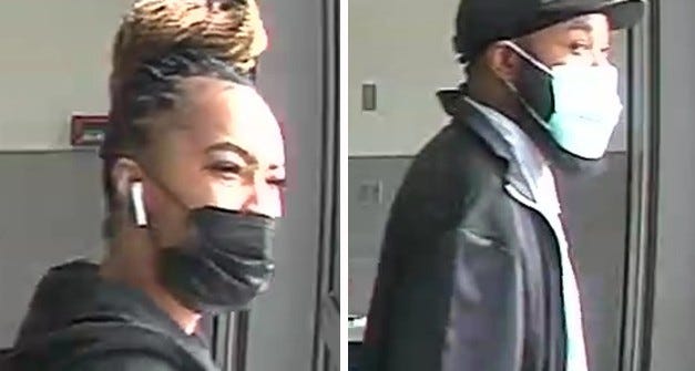 Suspects in a theft at a store in Utica