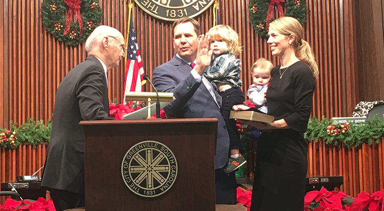DeWorken Swearing In