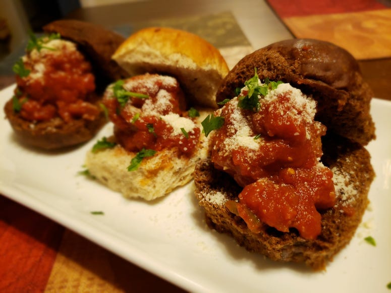 Meatball sliders