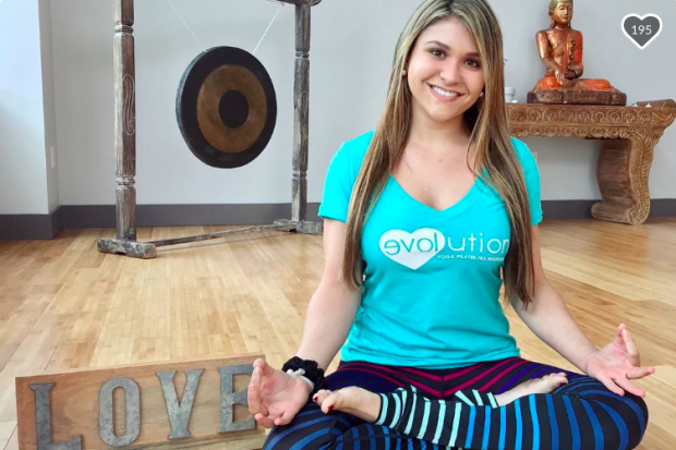 Marjory Stoneman Douglas High School graduate Sydney Aiello does yoga in the photo on her family's GoFundMe page, launched to raise funds for her memorial.