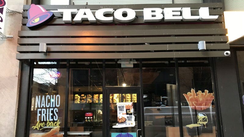 Taco Bell at 12th and Chestnut in Center City Philadelphia