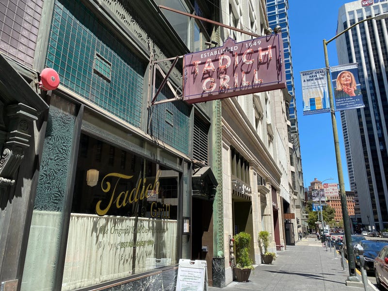 San Francisco's historic Tadich Grill is closing Friday as its loan money has run out.