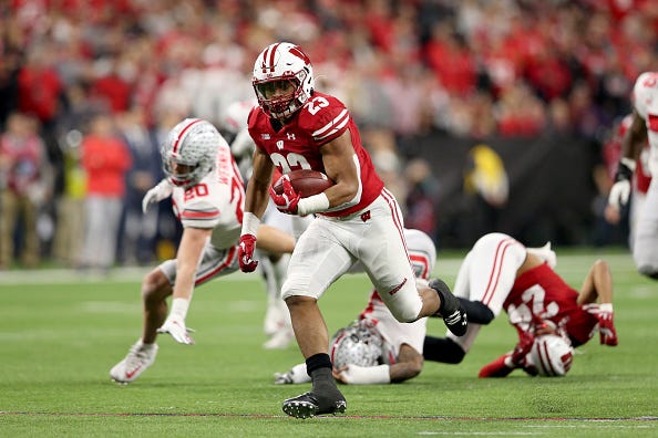 Wisconsin RB Jonathan Taylor finds the open field vs. Ohio State