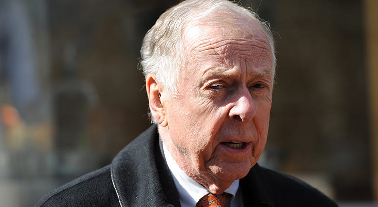 Business magnate T. Boone Pickens