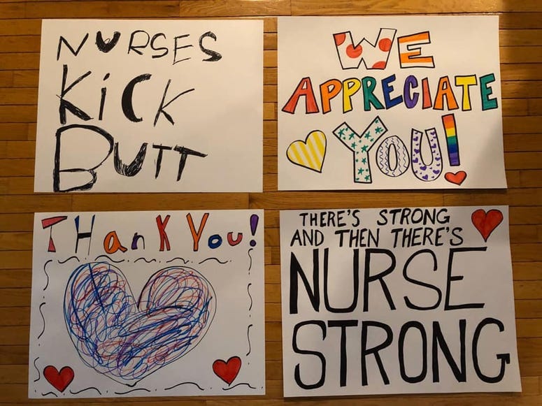 West Bloomfield nurse sendoff