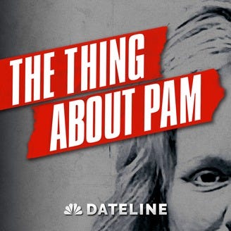 the thing about pam podcast cover