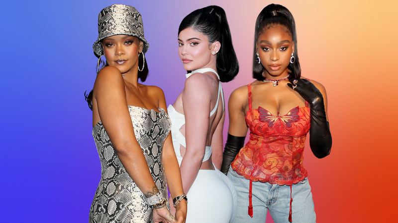 Rihanna, Kylie Jenner and Normani