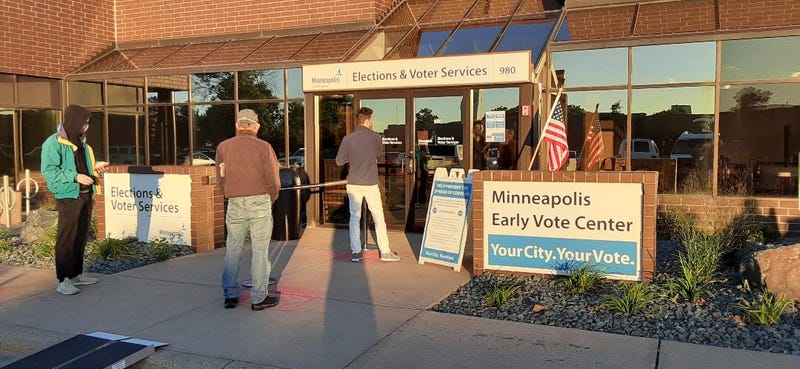 Early voting in Minneapolis