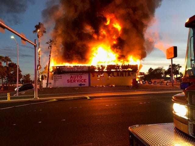 Sure store fire on 12-30-20