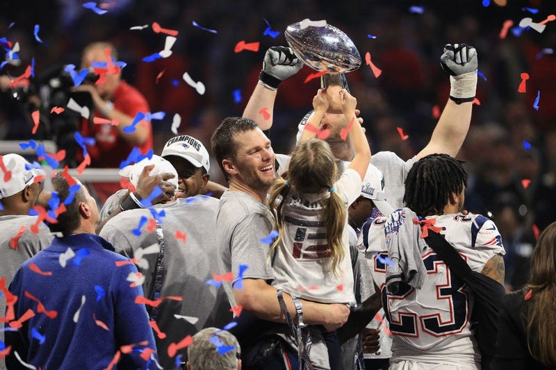Tom Brady at Super Bowl 53