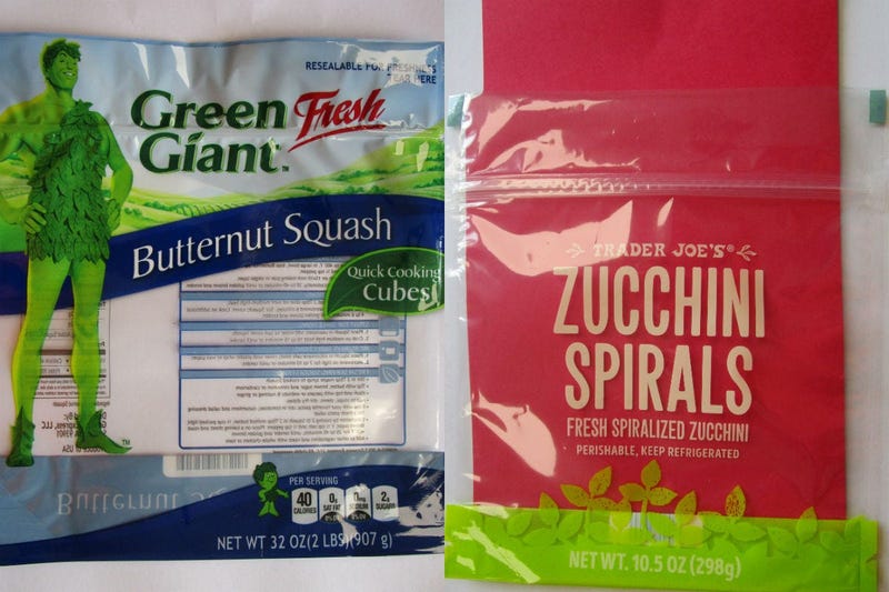 Images of two products recalled by Growers Express