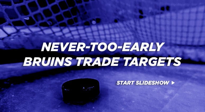 Boston Bruins trade targets