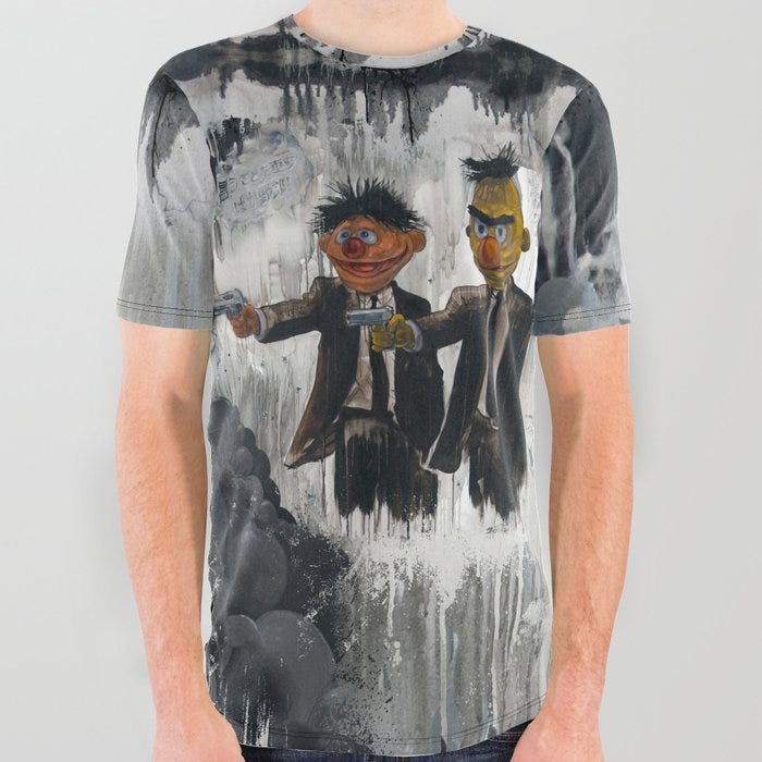 Pulp Street All Over Graphic Tee