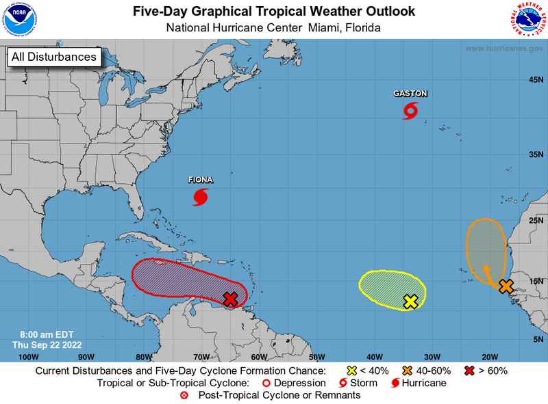 Tropical wave 98L expected to become depression or storm in days