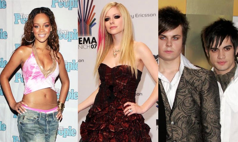 Rihanna, Panic! At The Disco, Avril Lavigne