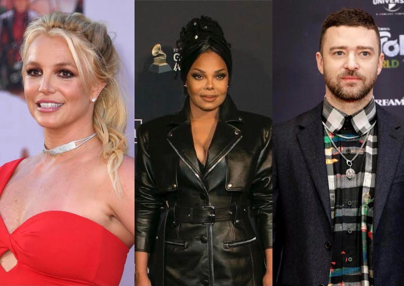 Justin Timberlake, Britney Spears, Janet Jackson